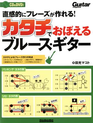 カタチで覚えるブルース・ギター 直感的にフレーズが作れる！ RittorMusicMook Guitar magazine