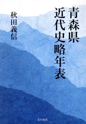 青森県近代史略年表