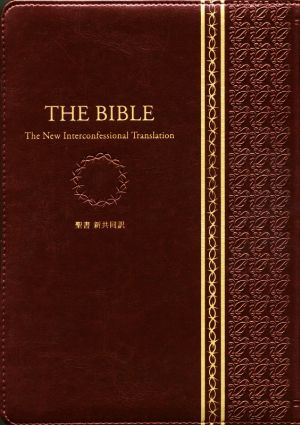 聖書 新共同訳 大型ジッパー・サムインデックスつき エンジTHE BIBLE