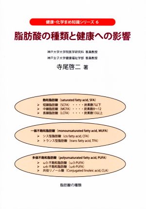 脂肪酸の種類と健康への影響 健康・化学まめ知識シリーズ6