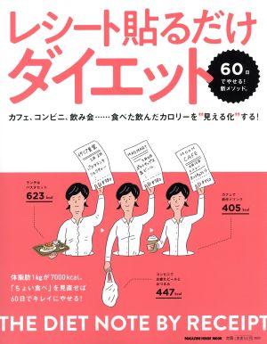 レシート貼るだけダイエット 60日で痩せる！新メソッド。カフェ、コンビニ、飲み会……食べた飲んだカロリーを“見える化