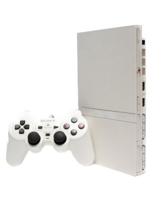 【箱説なし】PlayStation2:セラミック・ホワイト(SCPH75000CW)