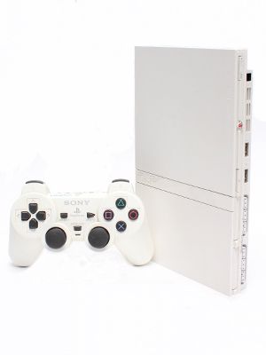 【箱説なし】PlayStation2:セラミックホワイト(SCPH77000CW)
