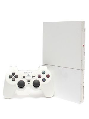 【箱説なし】PlayStation2:セラミック・ホワイト(SCPH90000CW)