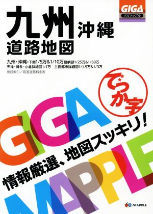 でっか字九州沖縄道路地図 ギガマップル