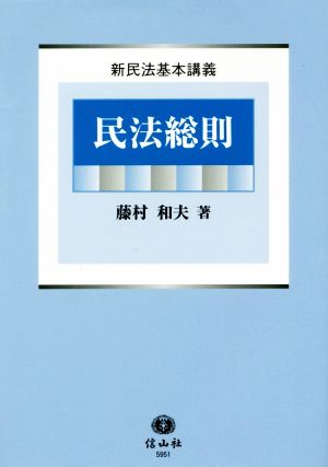 民法総則 新民法基本講義