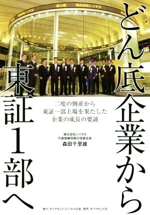 どん底企業から東証1部へ 二度の倒産から東証一部上場を果たした企業の成長の要