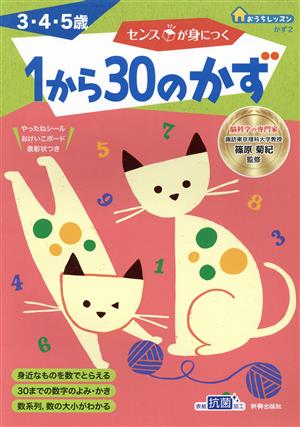 センスが身につく 1から30のかず 3・4・5歳 おうちレッスン かず2