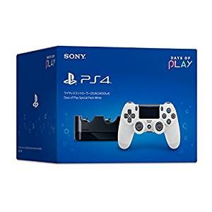 ワイヤレスコントローラー(DUALSHOCK4) Days of Play Special Pack White