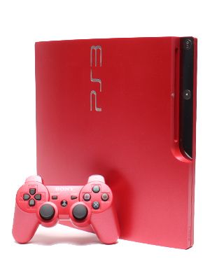 【箱説なし】PlayStation3:スカーレット・レッド(320GB)(CECH3000BSR)