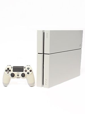 【箱説なし】PlayStation4 グレイシャー・ホワイト(CUH1200AB02)