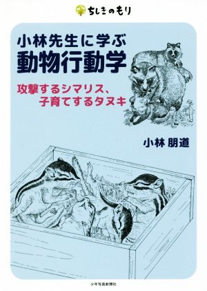 小林先生に学ぶ動物行動学 攻撃するシマリス、子育てするタヌキ ちしきのもり