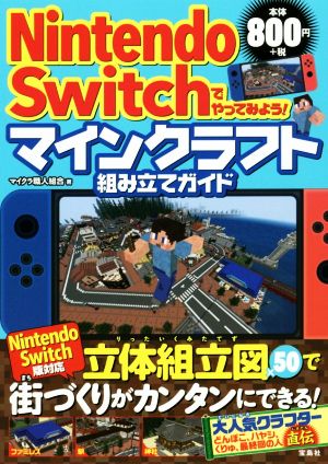 NintendoSwitchでやってみよう！マインクラフト組み立てガイド