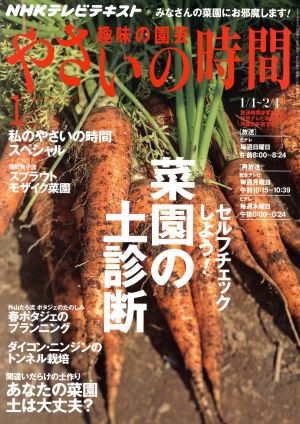 NHK 趣味の園芸 やさいの時間(2016 1) 月刊誌