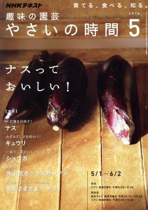 NHK 趣味の園芸 やさいの時間(2016 5) 月刊誌