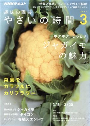 NHK 趣味の園芸 やさいの時間(2017 3)月刊誌