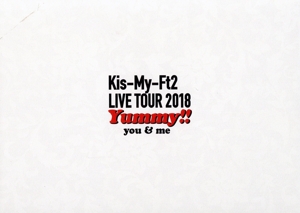 LIVE TOUR 2018 Yummy!! you&me(初回版)(3DVD+2CD)