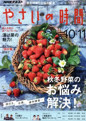 NHK 趣味の園芸 やさいの時間(2018 10・11) 隔月刊誌