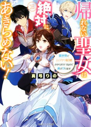 帰れない聖女は絶対にあきらめない！ 異世界でムリヤリ結婚させられそうなので逃げ切ります 角川ビーンズ文庫