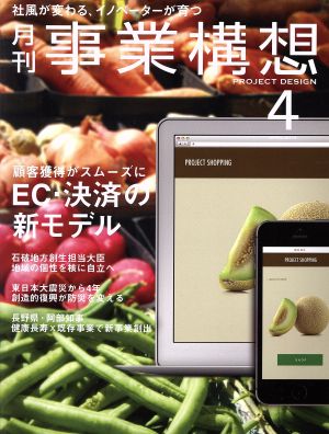 事業構想(4 APRIL 2015) 月刊誌