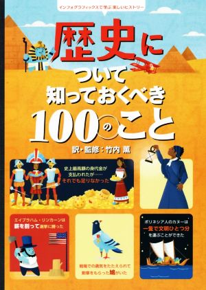 歴史について知っておくべき100のこと インフォグラフィックスで学ぶ楽しいヒストリー