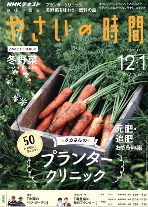 NHK 趣味の園芸 やさいの時間(2018-2019 12・1) 隔月刊誌