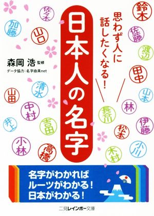 日本人の名字 思わず人に話したくなる！ 二見レインボー文庫