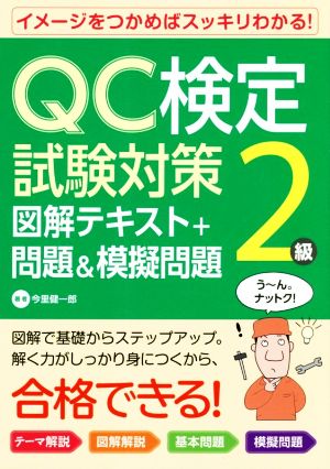 QC検定試験対策2級 図解テキスト+問題&模擬問題