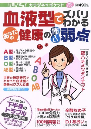 血液型でズバリわかるあなたの健康の怖～い弱点 わかさ夢ムック