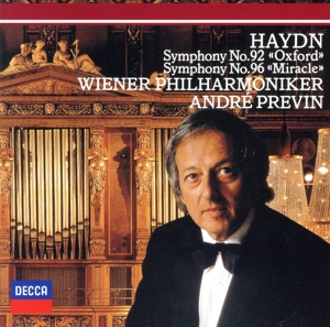 ハイドン:交響曲第92番「オックスフォード」・第96番「奇跡」(SHM-CD)