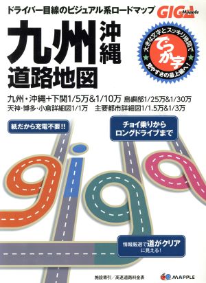 九州沖縄道路地図 でっか字