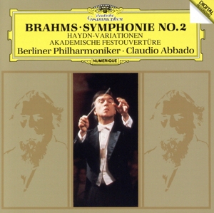 ブラームス:交響曲第2番、ハイドンの主題による変奏曲、大学祝典序曲