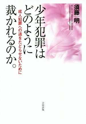 少年犯罪はどのように裁かれるのか。 成人犯罪への道をたどらせないために