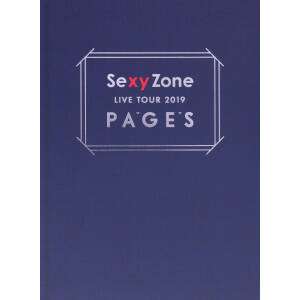 Sexy Zone LIVE TOUR 2019 PAGES(初回限定版)(Blu-ray Disc)