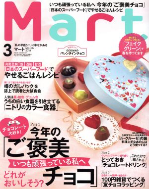 Mart(3 March 2018) 月刊誌