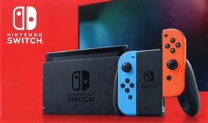 Nintendo Switch Joy-Con(L) ネオンブルー/(R) ネオンレッド(HADSKABAA)(バッテリー拡張モデル)