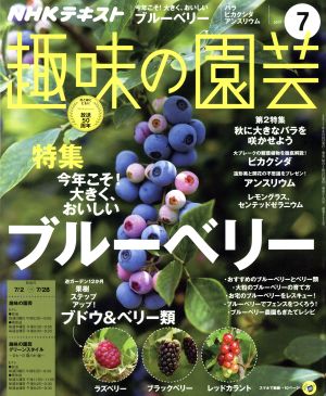 NHKテキスト 趣味の園芸(7 2017)月刊誌