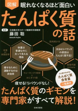 図解 眠れなくなるほど面白い たんぱく質の話痩せる！リバウンドなし！たんぱく質のギモンを専門家がすべて解説！