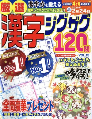 厳選漢字ジグザグ120問(VOL.15) MSムック