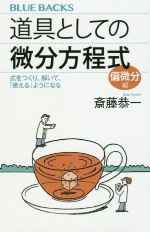 道具としての微分方程式 偏微分編 式をつくり、解いて、「使える」ようになる ブルーバックス