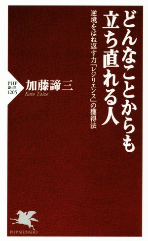 どんなことからも立ち直れる人 逆境をはね返す力「レジリエンス」の獲得法 PHP新書