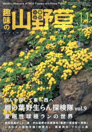 趣味の山野草(11 2018 November) 月刊誌