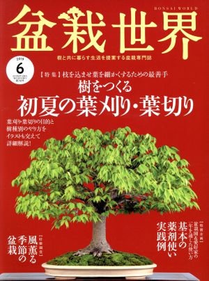 盆栽世界(6 2019)月刊誌