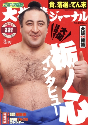 大相撲ジャーナル(平成30年3月号) 月刊誌