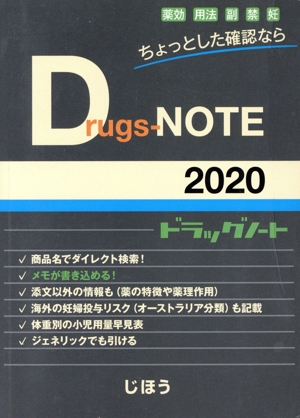Drugs-NOTE 2020 ドラッグノート