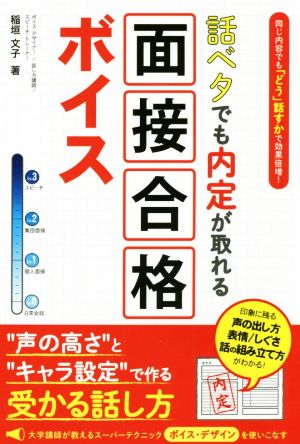 話ベタでも内定が取れる「面接合格ボイス」