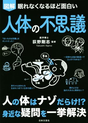 図解 眠れなくなるほど面白い 人体の不思議人の体はナゾだらけ!?身近な疑問を一挙解決