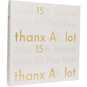 AAA 15th Anniversary All Time Best -thanx AAA lot-(初回生産限定盤