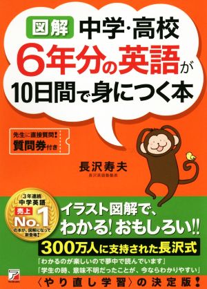 図解 中学・高校6年分の英語が10日間で身につく本