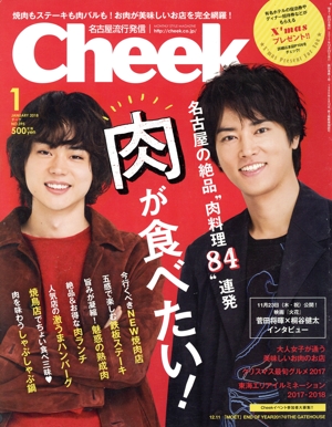 Cheek(1 JANUARY 2018 NO.395) 月刊誌